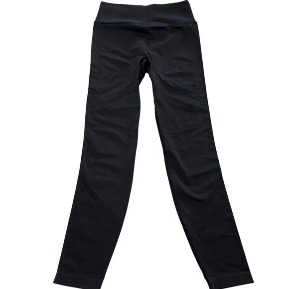 Lululemon Leggings Womens 4 Black Ebb To Street Tight Ribbed Waist - Picture 2 of 12